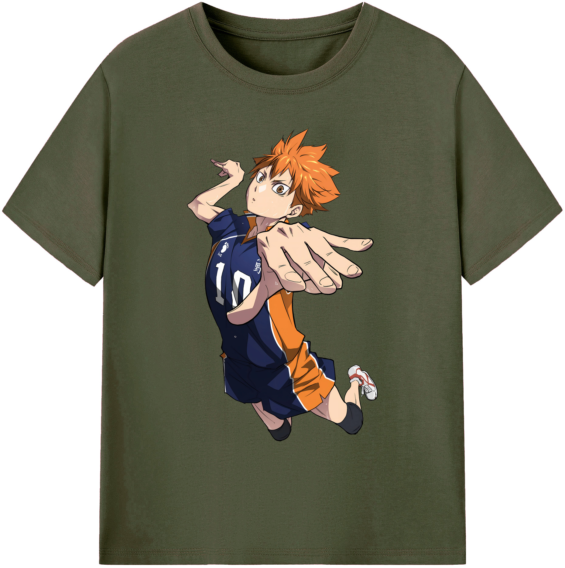 （画像用） ハイキュー!! Haikyu!! 綿100％ メンズ半袖Tシャツ｜肌触りやわらか＆通気性